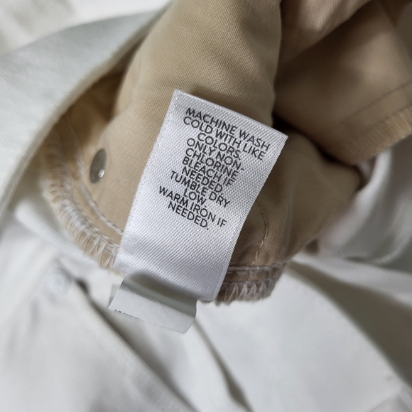 J.Jill White Cropped Pants Size 16 Petite 16P - Picture 10 of 12